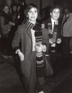 Carrie Fisher and Paul Simon 1984, NY 6.jpg